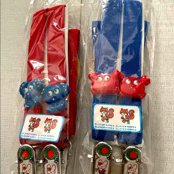 2 pcs for $5 Kids Suspenders-New Unisex Different Colors & Designs-Pkg 7 - Picture 2 of 3